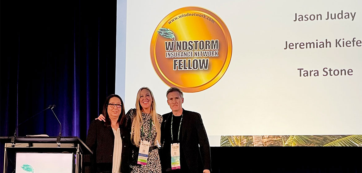 Tara Stone Is A 2023 Fellow Award Recipient At The WINDSTORM Insurance Network Conference